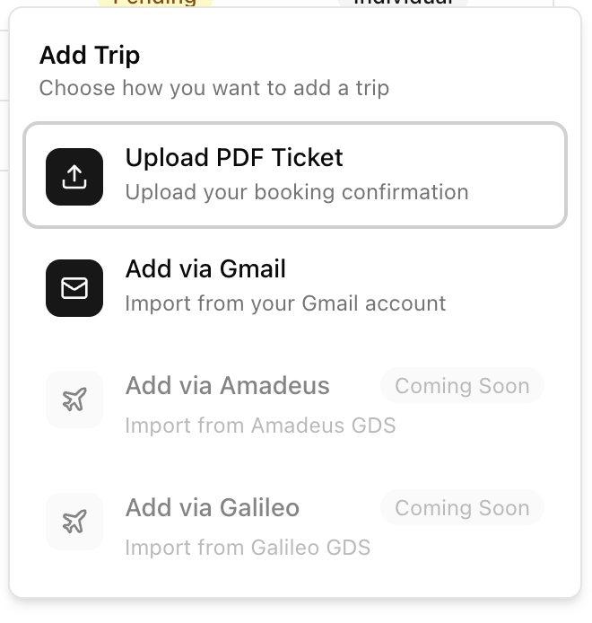 Agent uploading ticket to Flyo
